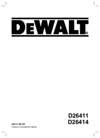 Per vedere il documento DeWalt D26414 Manuale Utente